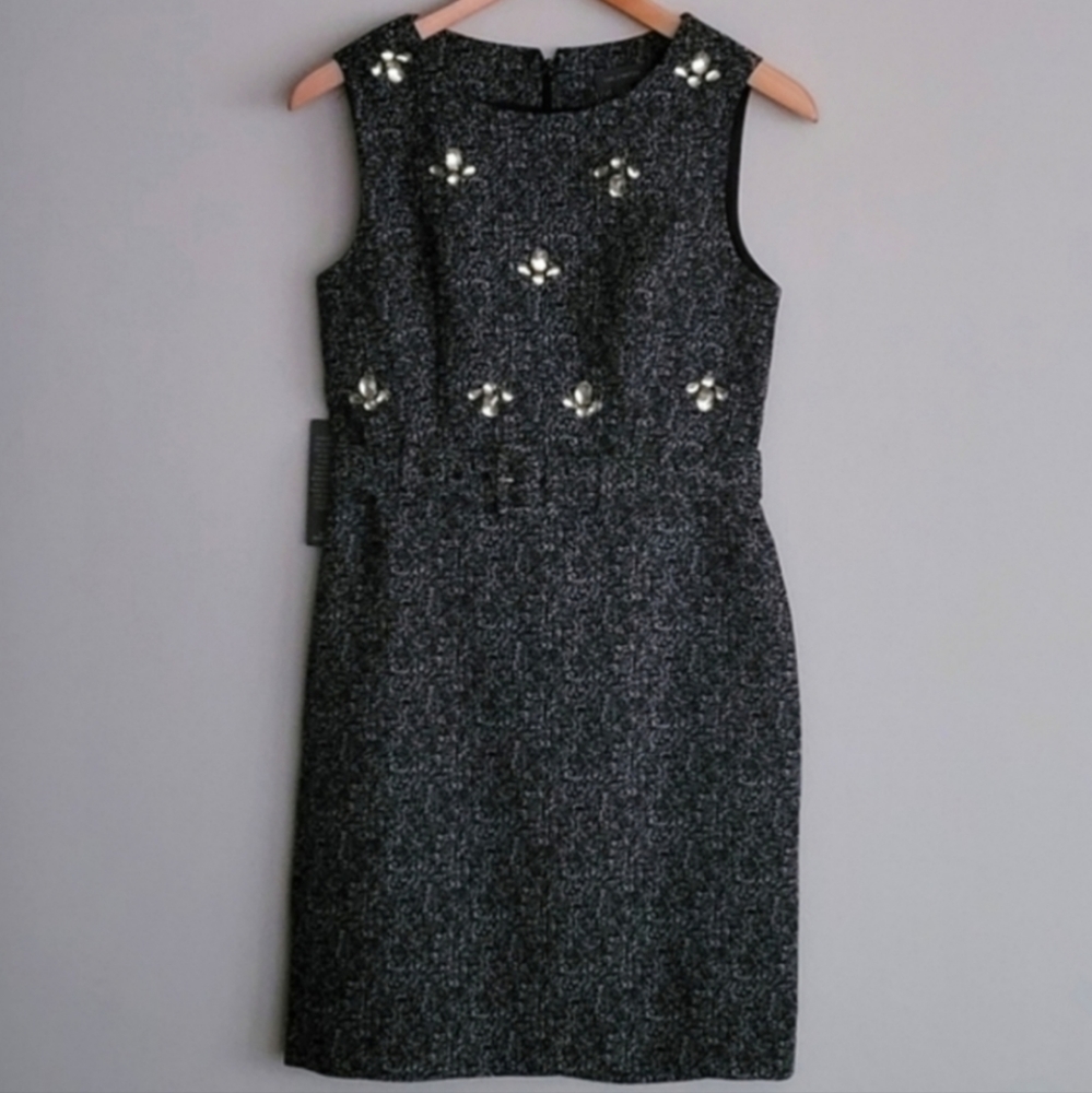 The Limited NWT Sheath Embellished Gem Dress Size 2